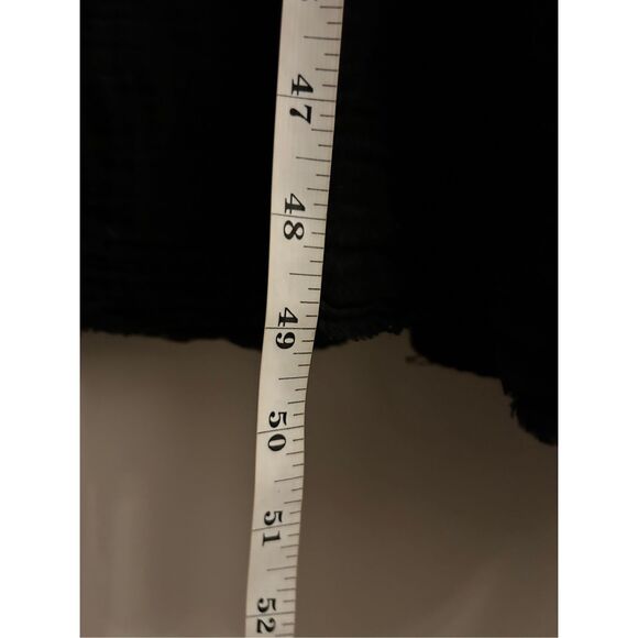 Anthropologie STARK Gauzy Tiered Maxi Dress Small 100% Cotton boho natural fiber - Picture 8 of 8